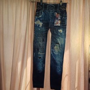 Paris Angel Leggings Amazing print